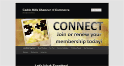 Desktop Screenshot of caddomillschamberofcommerce.org