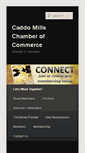 Mobile Screenshot of caddomillschamberofcommerce.org
